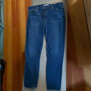 Seven for all mankind High waist ankle skinny jean